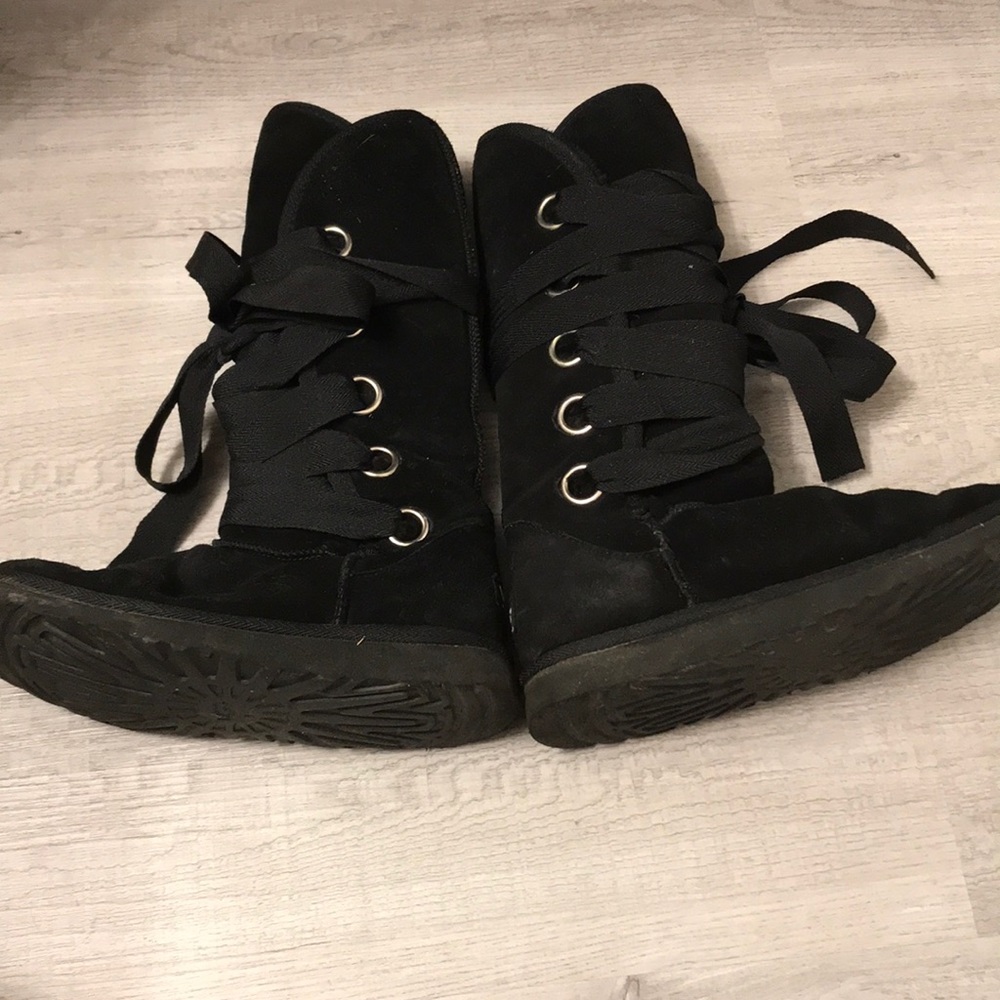 Black UGGS boots